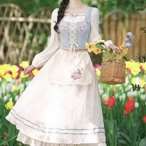 보증금X 최저가 알프스 소녀 드레스 졸업사진 졸사 대여 이미지