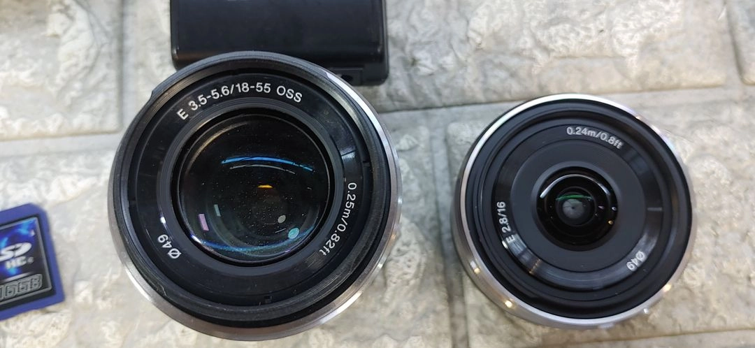 소니 미러리스 카메라 nex-5n 렌즈2개 이미지
