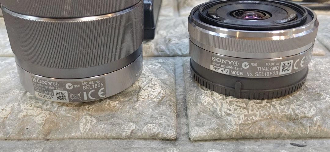 소니 미러리스 카메라 nex-5n 렌즈2개 이미지