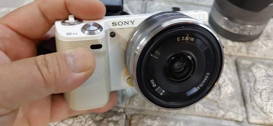 소니 미러리스 카메라 nex-5n 렌즈2개 이미지