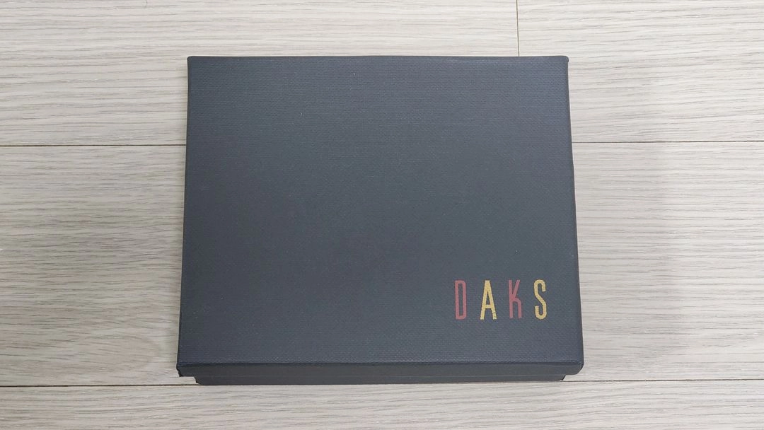 닥스 DD 로고 투톤 리본 포인트 반지갑 DCWA8E578R2 이미지