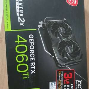 MSI RTX 4060Ti 16G 보증기간남음 풀박스 이미지