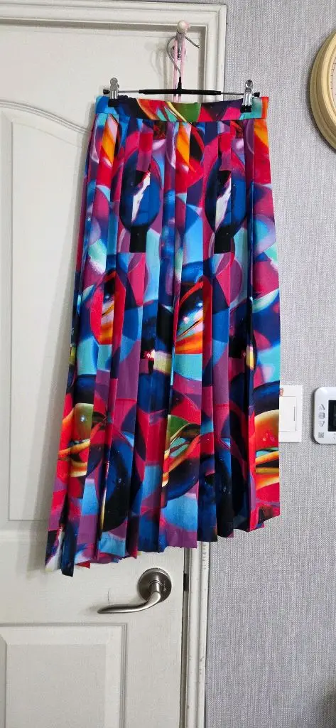 MSGM 언발란스 주름스커트 이미지
