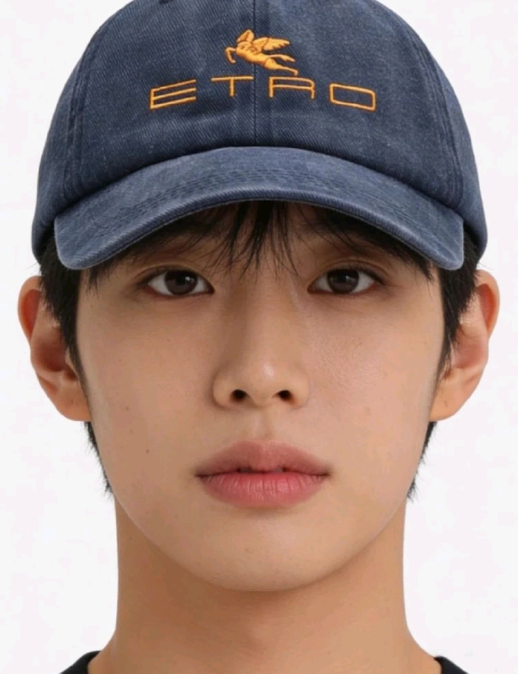 에트로 볼캡 네이비 워싱 데님/남여공용/새상품 이미지