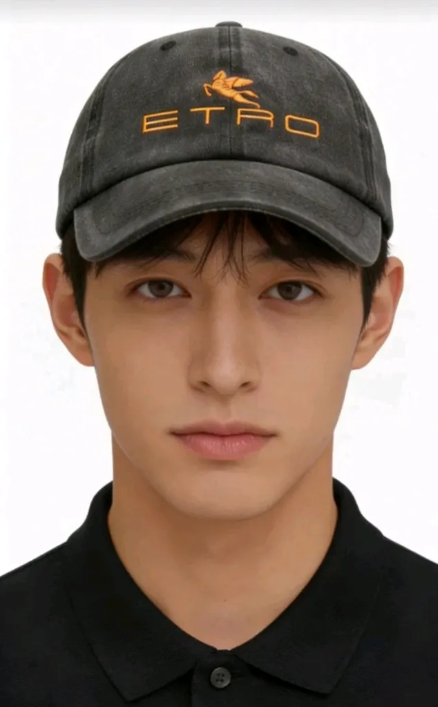에트로 볼캡 블랙/새상품/남여공용 이미지