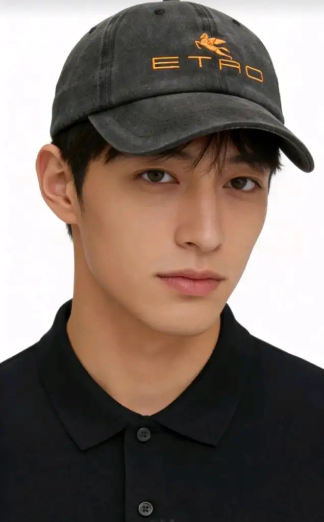 에트로 볼캡 블랙/새상품/남여공용 이미지