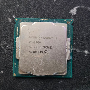 인텔 i7-8700 cpu 팔아요 이미지