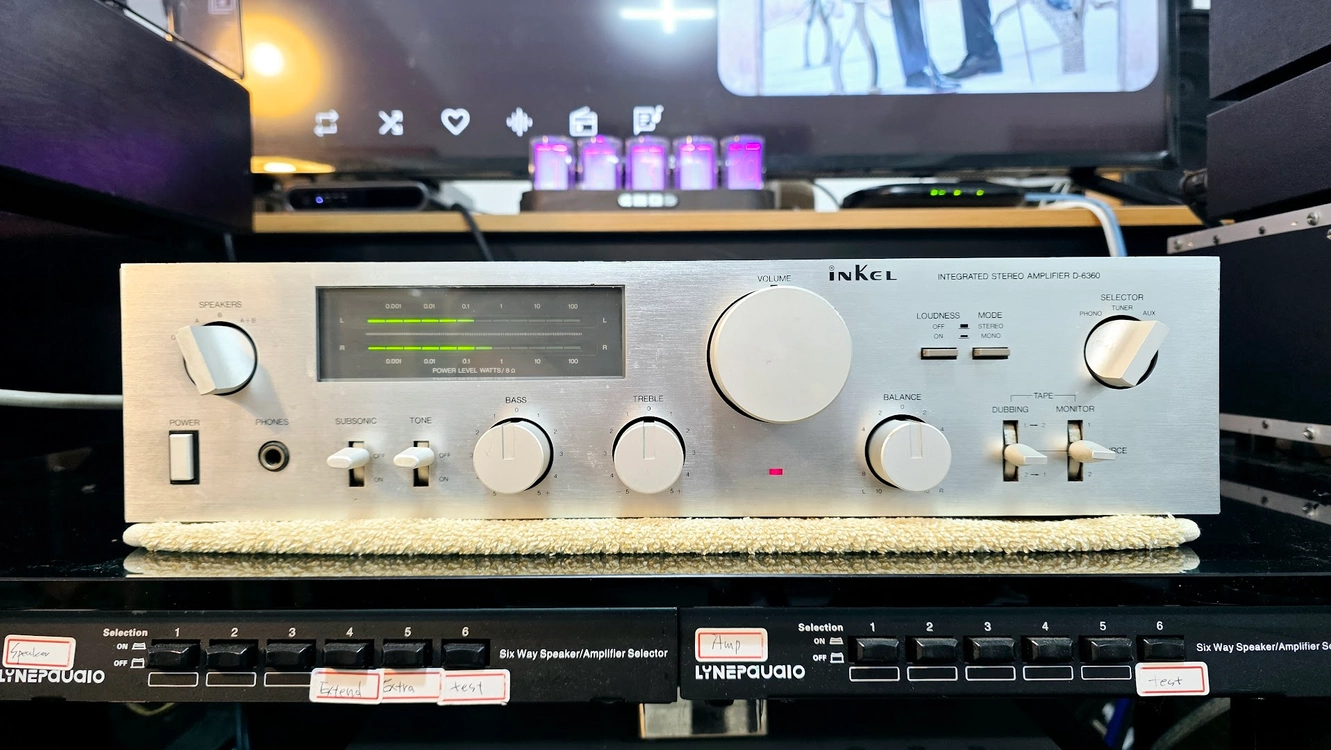 인켈 inkel D-6360 인티 앰프 - 안심되는 중고거래