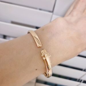 18k 트렌디 할로우 텐션 뱅글팔찌 이미지