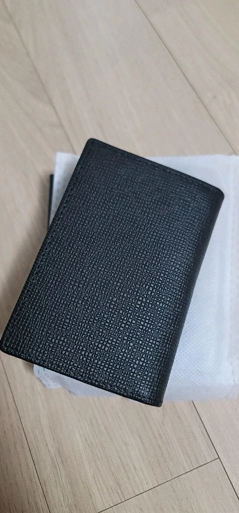 [새상품/박스포함] 모두샵 블랙 명함지갑 카드지갑 이미지