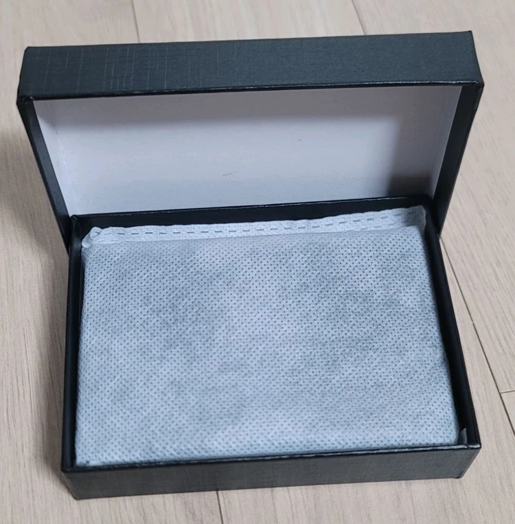 [새상품/박스포함] 모두샵 블랙 명함지갑 카드지갑 이미지