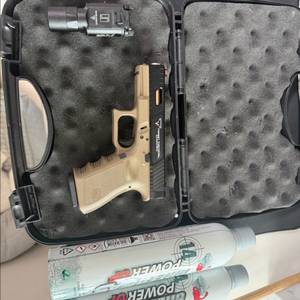 glock 19 타란텍티컬 메탈 슬라이드 이미지