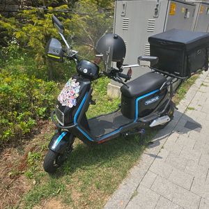 EZ베이션 타우러스 ES 듀얼 전기 전동 오토바이 스쿠터 이미지