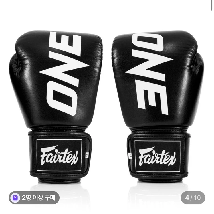 페어텍스 x ONE FC 에디션 BGV1 복싱글러브 14OZ 판매 이미지