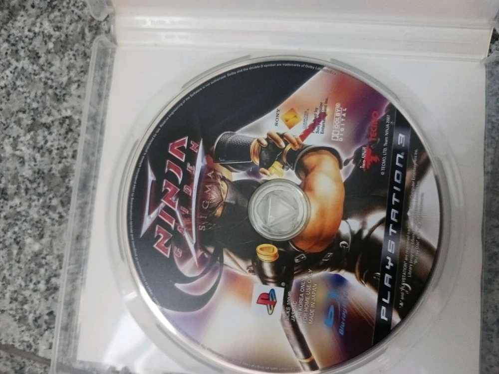 PS3용 닌자게임 유명 시디 이미지
