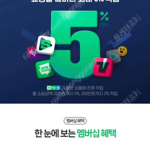 네이버페이 멤버쉽 이미지