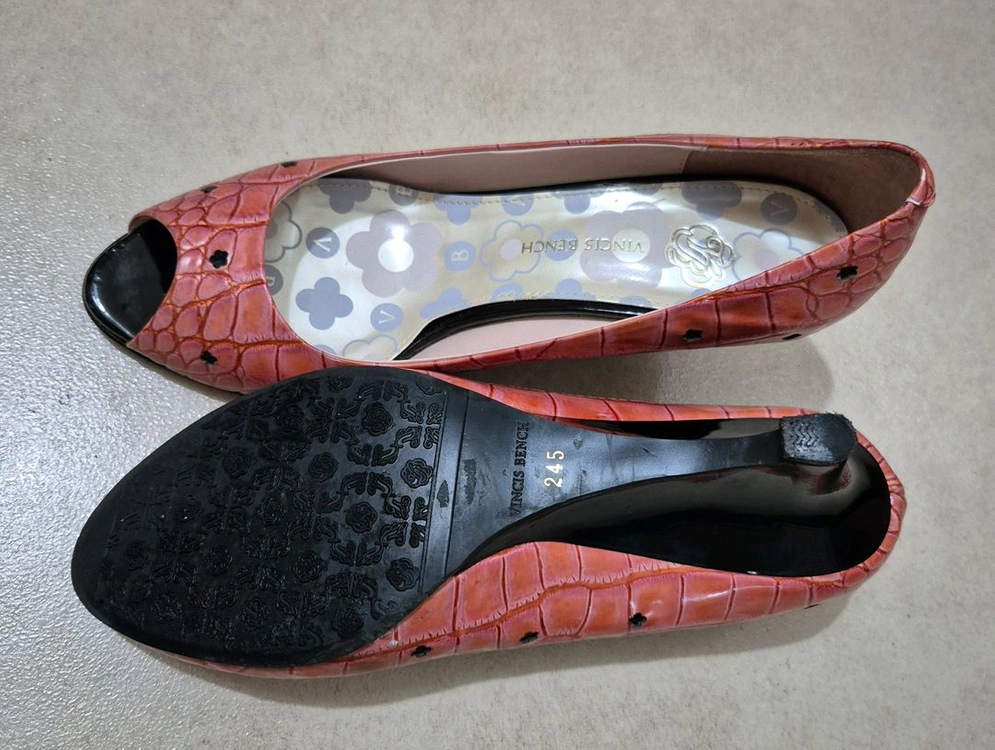빈치스벤치 웨지힐 구두 새상품수준 이미지