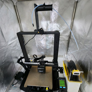 Ender 3 V3 SE 3D 프린터 x y 축 레일, 런아웃센서 업글 필라멘트 보관함 풀업글 이미지