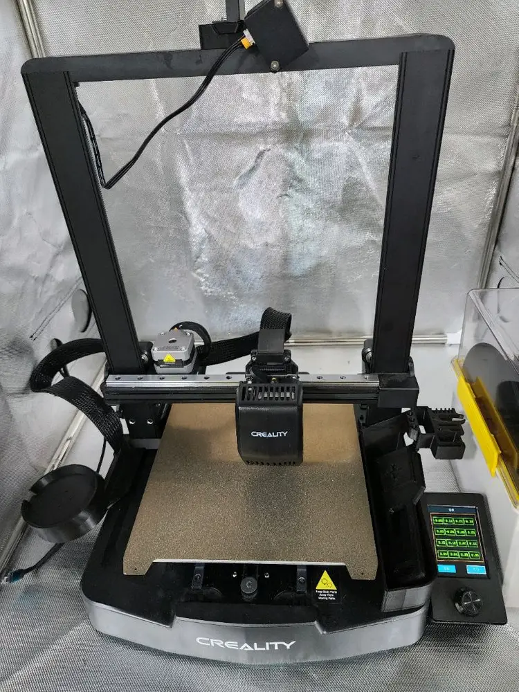 Ender 3 V3 SE 3D 프린터 x y 축 레일, 런아웃센서 업글 필라멘트 보관함 풀업글 이미지