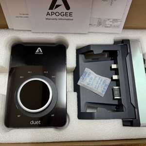 테스트만)아포지 APOGEE 듀엣3+Dock 오디오인터페이스 정리합니다 이미지