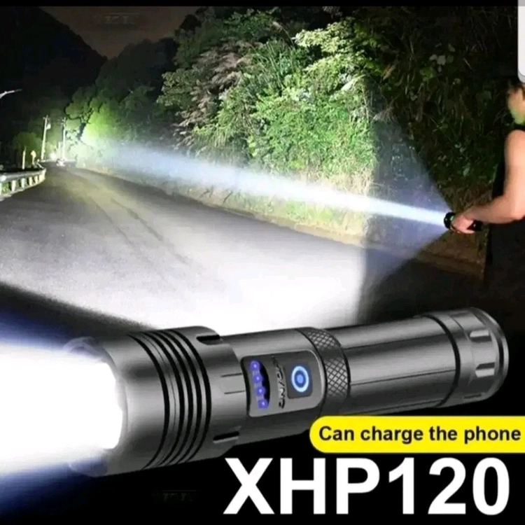 xhp120손전등,랜턴,해루질,낚시,경비,산행 등.. 이미지