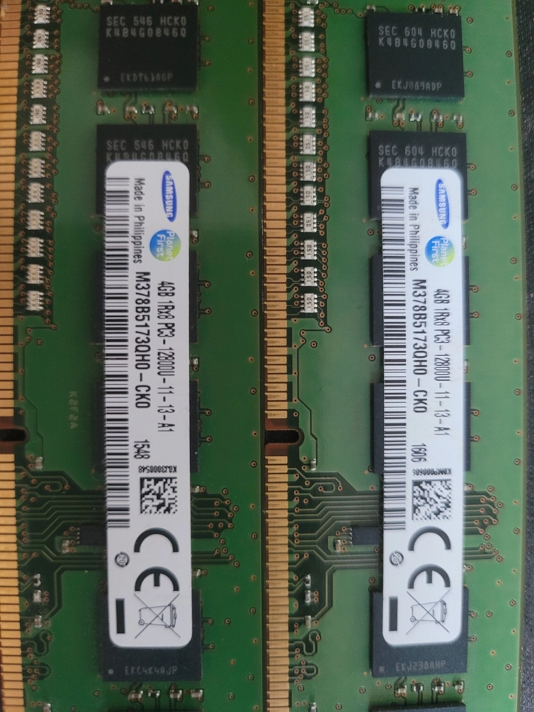 NVIDIA 그래픽카드 QUADRO K620, 삼성메모리 DDR3 4G PC3-12800U 판매 이미지
