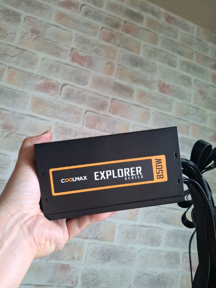 보증O) 마이크로닉스 쿨맥스 Explorer 850W Gold 풀모듈러 파워 이미지