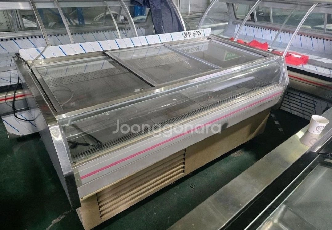 6자 평대쇼케이스 (육절기진공기쇼케이스민찌기골절기) 이미지