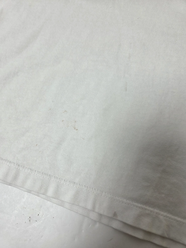 아미 빅로고 자수 오버핏 반팔티 화이트(M) 260701_7 이미지