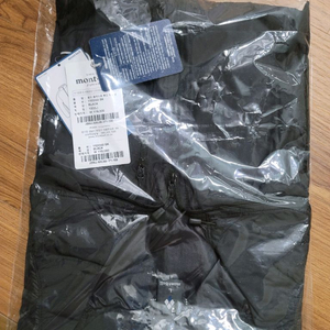 몽벨 윈드 블라스트 후드 자켓 블랙 L사이즈 새상품 이미지