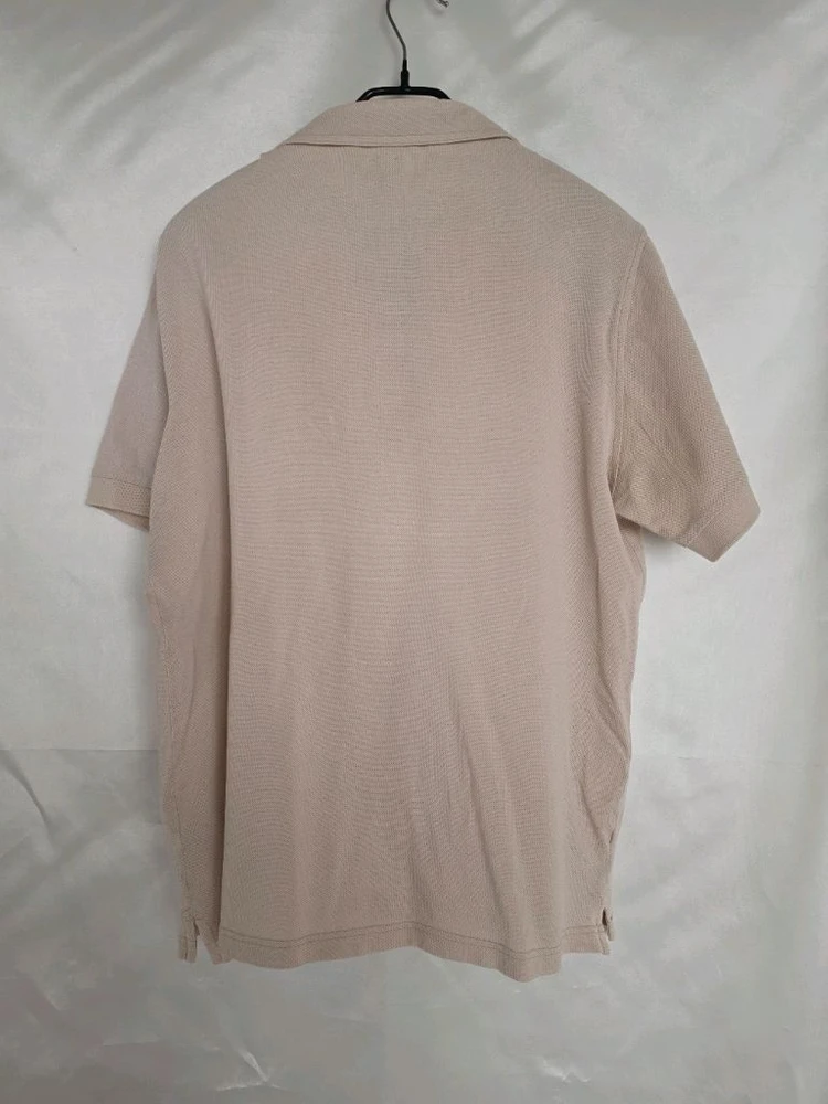 버버리 반팔 카라 베이지 셔츠 이미지