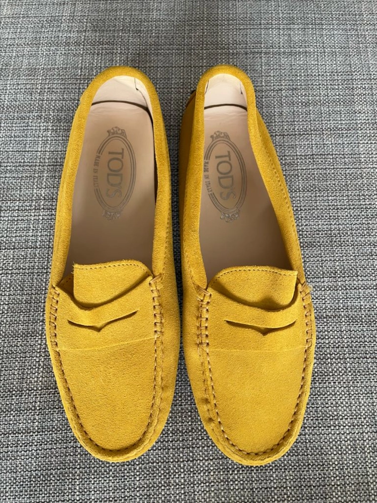 정품 토즈(Tods)고미노 스웨이드 드라이빙슈즈 37사이즈 이미지