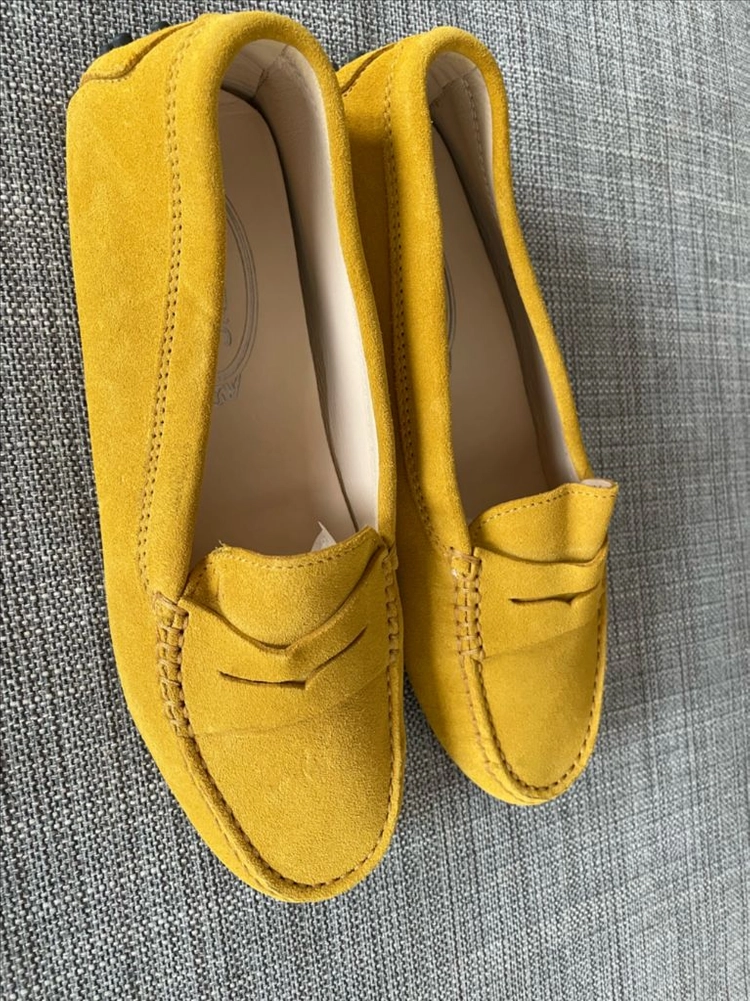 정품 토즈(Tods)고미노 스웨이드 드라이빙슈즈 37사이즈 이미지