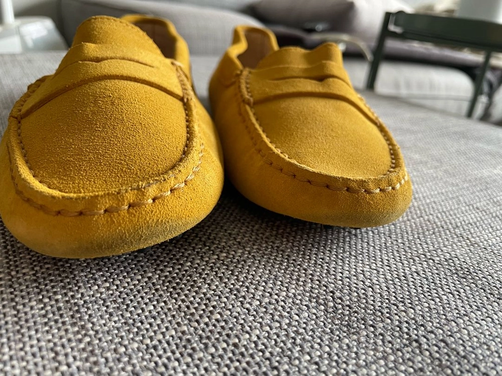 정품 토즈(Tods)고미노 스웨이드 드라이빙슈즈 37사이즈 이미지