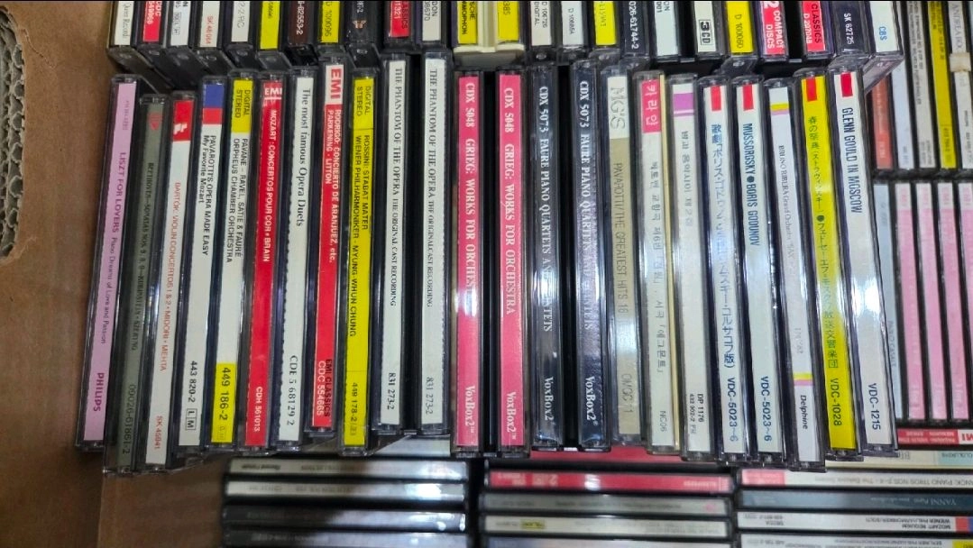 클래식 CD 약 165장 일괄 이미지