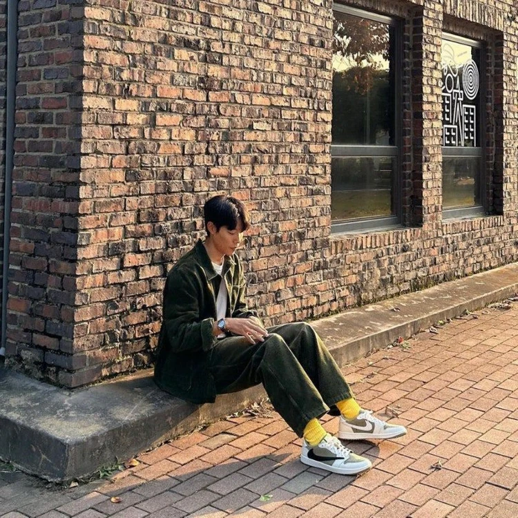 폴로 랄프로렌 코듀로이 유틸리티 자켓 팬츠 이미지