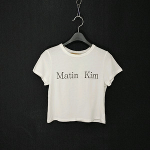 Matin Kim 마뗑킴 여성 숏반팔티 이미지