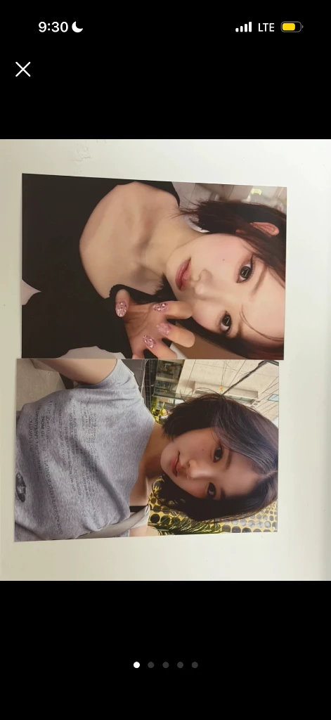 하츠투하츠 인화사진 이미지