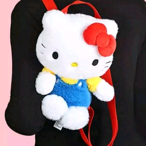 헬로키티 인형 백팩 가방 이미지