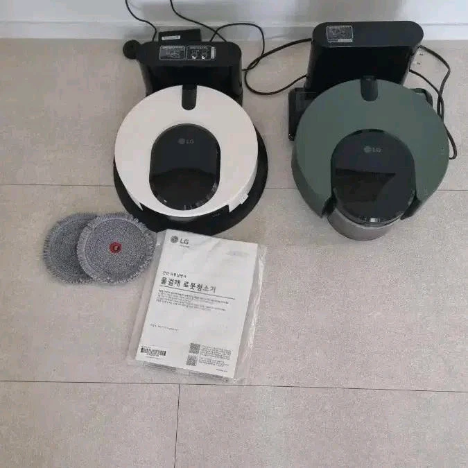 LG코드제로 로봇청소기 R9 M9 깨끗한제품 일괄 이미지