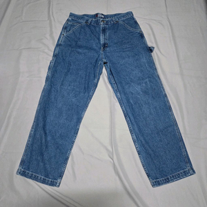90s Vintage Structure Denim Carpenter Pants 빈티지 스트럭쳐 데님 카펜터 팬츠 이미지