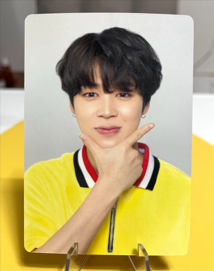 5장 일괄 지민 일본 럽셀콘 미니포카 방탄소년단 BTS 포토카드 이미지