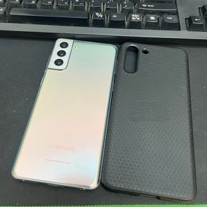 갤럭시S21플러스 실버 256GB 무잔상 상태좋은 중고24만4천팝니다 이미지