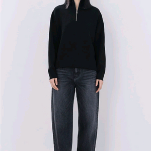 socii 소치이 데님 loosed denim pants 빈티지블랙 L 새상품 이미지