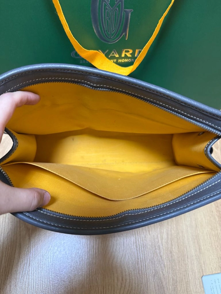 고야드 쥬방스 GM 클러치백 그레이 이미지