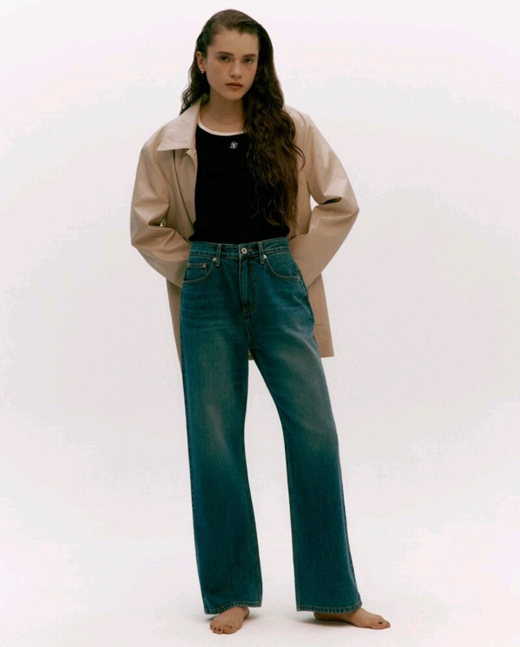 유어네임히얼 유어진스 02 데님 xl사이즈 새상품 이미지