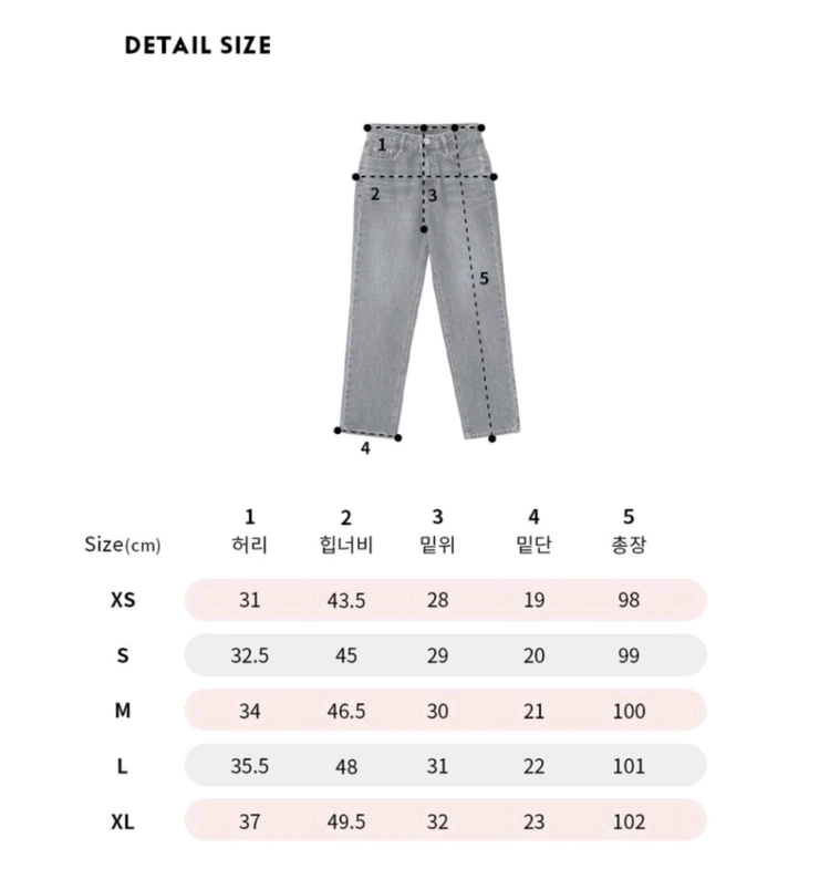 유어네임히얼 y 22-16 데님 xl 새상품 이미지