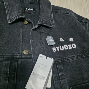 iab 스튜티오 lee 콜라보 데님자켓 이미지