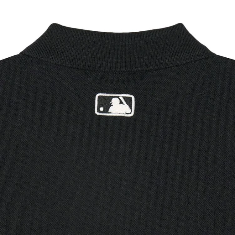 MLB 엠엘비 여성 하트 크롭핏 카라 반팔 XS 새제품 이미지