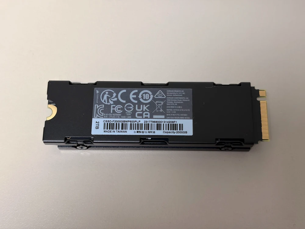 커셰어 MP600PRO LPX 2TB M.2 NVMe SSD 이미지